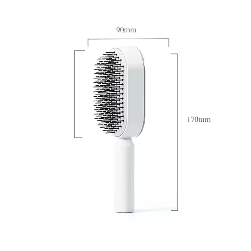 The PopComb - Self Cleaning Hair Brush