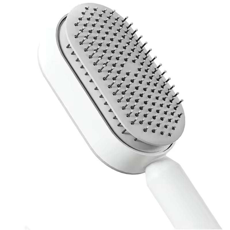 The PopComb - Self Cleaning Hair Brush